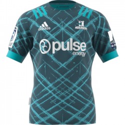 Camisola Dunedin Highlanders Rugby Equipamento Segundo 2020 Manga Curta
